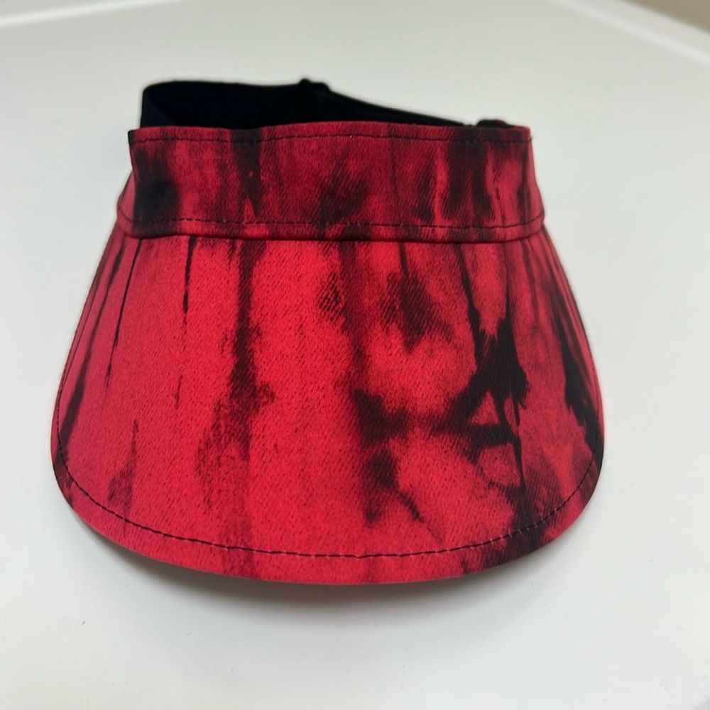 Lululemon Red and Black Golf, Tennis, or Pickleball Visor